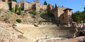 Spain Golf Cruise Vacation Package Roman Amphitheatre, Malaga - PerryGolf + Silversea Cruises